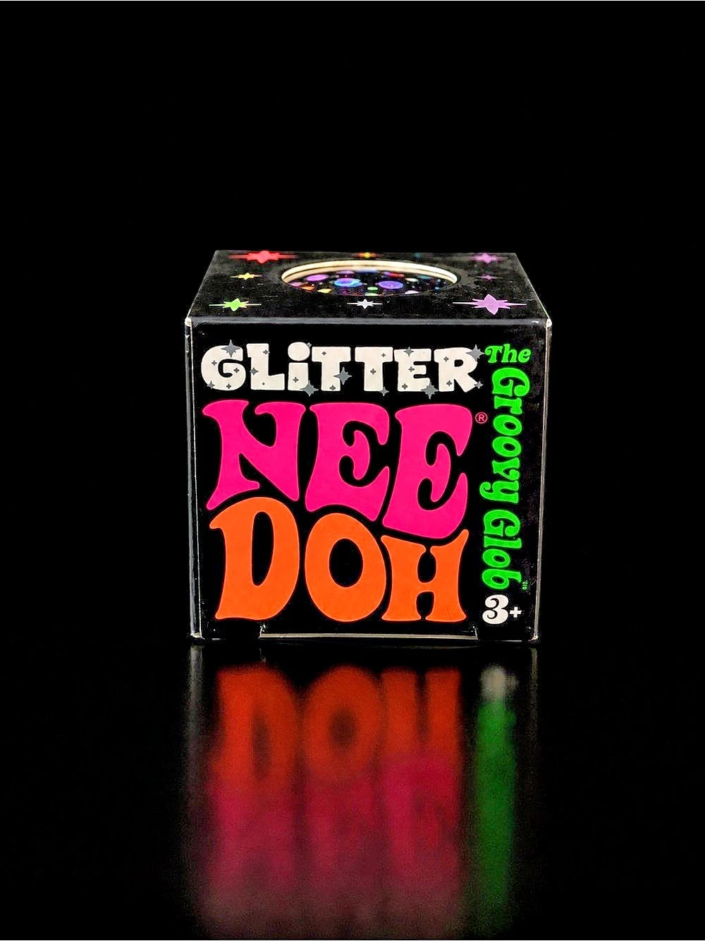 Extremely rare ***** Glitter groovy glob Nee Doh brand new factory sealed